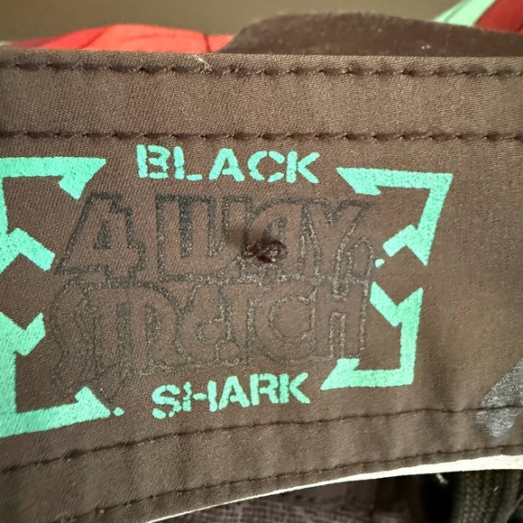 Maui & Sons Board Shorts Men's 36 Gray Striped Drawstring Swim Trunks Stretch - Picture 10 of 13